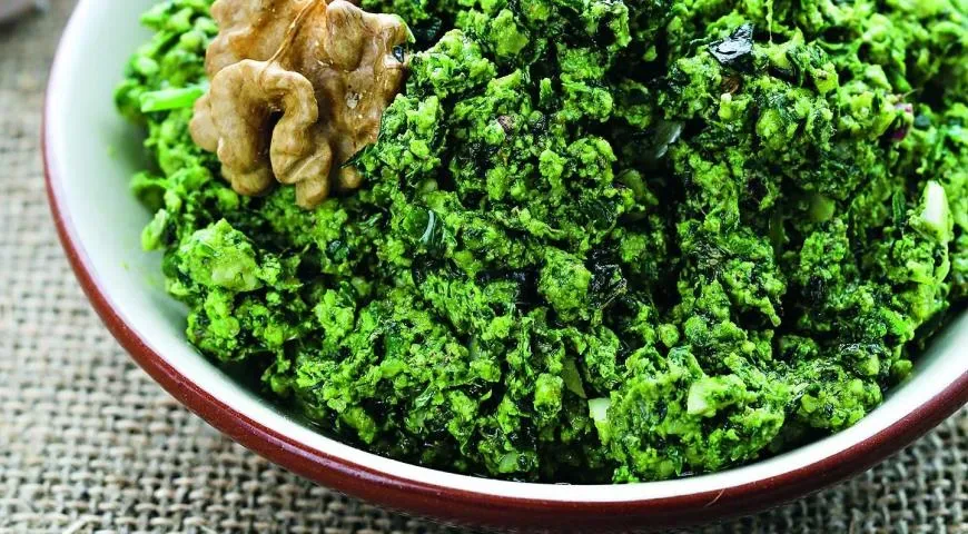 Зеленая закуска