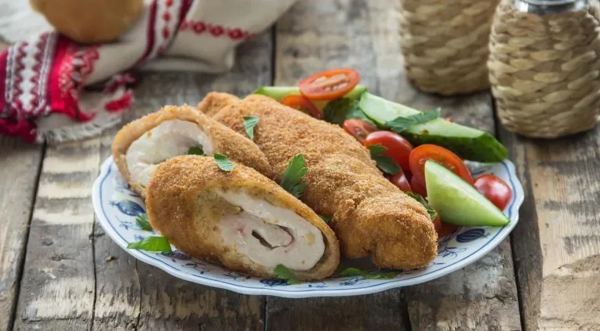 Вкусные котлеты по-киевски