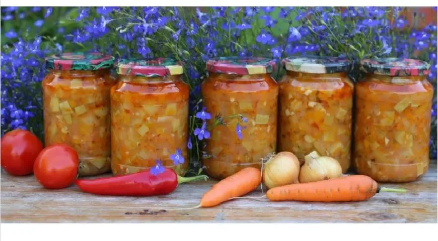 Вкусное лечо из кабачков и помидоров