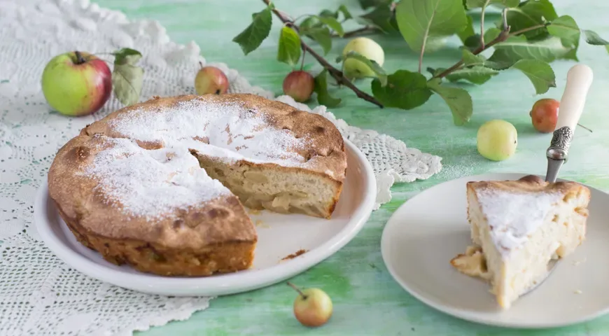 Яблочный пирог Шарлотка