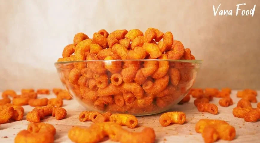 Закуска: хрустящие макароны, чипсы из макарон