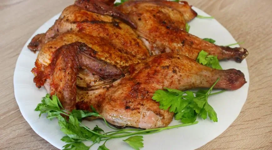 Запечённая курица Пикантная